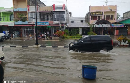 Hujan Lebat Landa Aceh Barat, Sejumlah Daerah Banjir