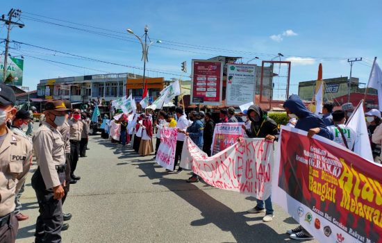 Gelar Aksi, KAMMI Daerah Aceh Barat Tegas Tolak RUU HIP