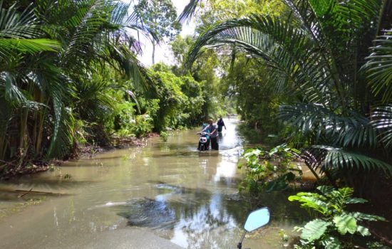 Hari Kedua Idul Adha, Banjir Masih Rendam 2 Desa di Arongan Lambalek