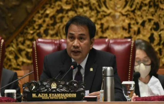 Akibat Bersepeda, Wakil DPR RI Azis Syamsuddin Alami Kecelakaan