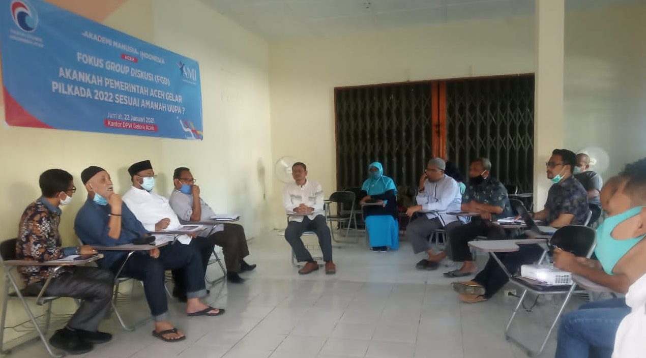 Pakar dan Politisi GELORA Aceh Sepakat PILKADA Aceh 2022