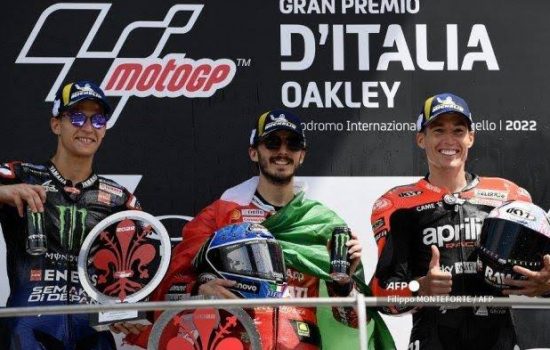Francesco Bagnaia Juara MotoGP Italia 2022, Ini Daftar Juara Lainnya