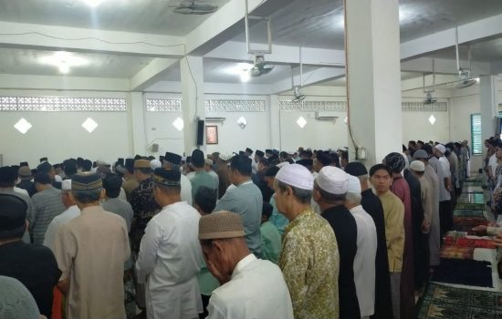 Masjid At-Taqwa Meulaboh Gelar Sholat Idul Adha, Jamaah Membludak
