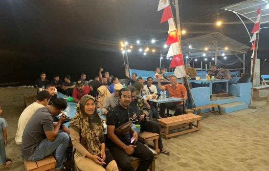 Kapolres Aceh Barat Ngopi “Merdeka” Bersama Jurnalis