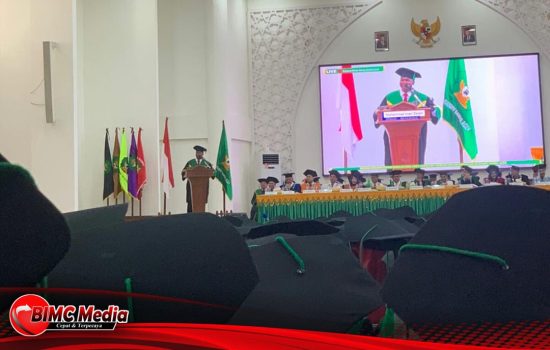 Muhammad Irsan Zazari Sampaikan Kesan dan Pesan pada Wisuda UIN Ar-Raniry