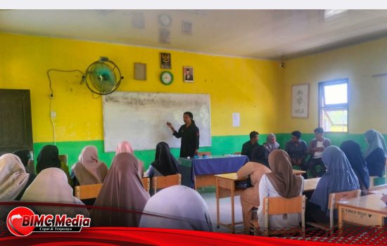 IPMB Aceh Barat Lakukan Sosialisasi Masuk Perguruan Tinggi di SMA Negeri 1 Bubon