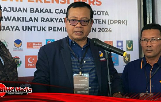 Partai NasDem Aceh Jaya Daftarkan 20 Bacaleg ke KIP, Targetkan 4 Kursi Setiap Dapil