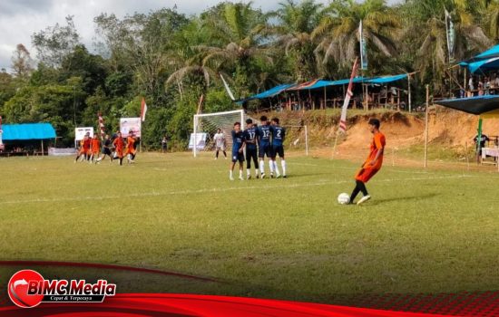 Anak-anak Jaya Selection Aceh Jaya berhasil unggul 1-0 dari Mitra ATC FC dipertandingan partai perdana