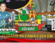 PUPR Aceh Barat Gelar Turnamen Bulutangkis Usia Dini Se Barat Selatan
