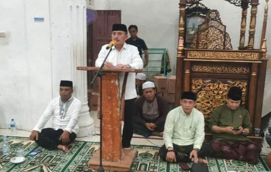 Awali Safari Ramadhan di Sultan Daulat, Affan Bintang Ajak Warga Saling Menghormati dan Menghargai