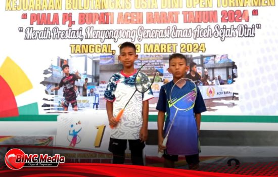 Atlet Binaan PBSI Simeulue Ikuti Kejuaraan Bulutangkis Piala PJ Bupati Aceh Barat